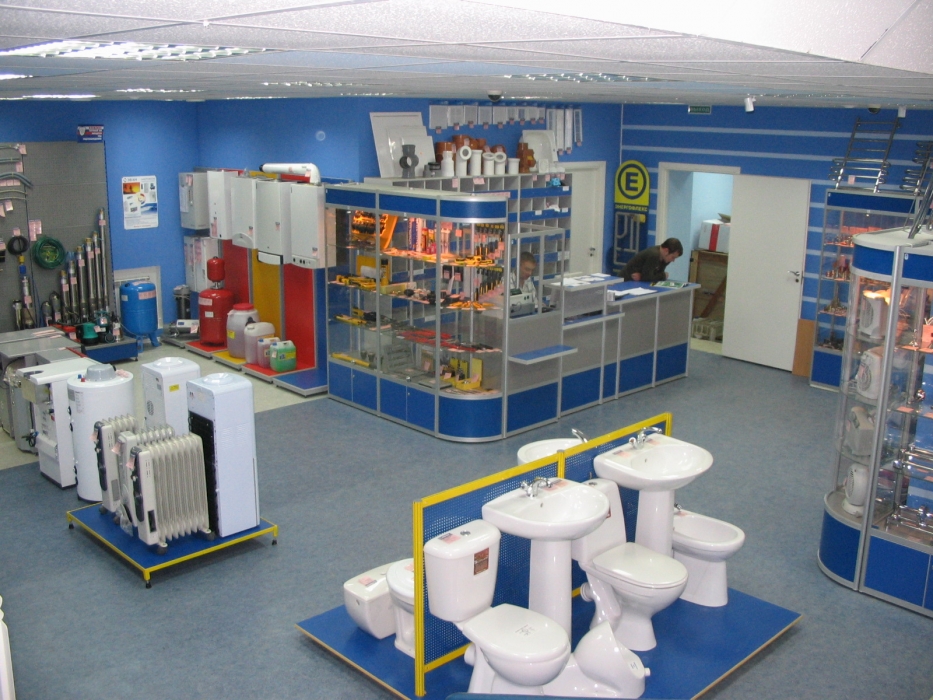 Магазин Сантехники План